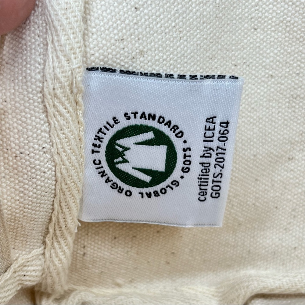 Davines Cotton Cosmetic Dopp Kit Makeup Bag-Ivory-All You Need Apart From Love - Picture 8 of 12